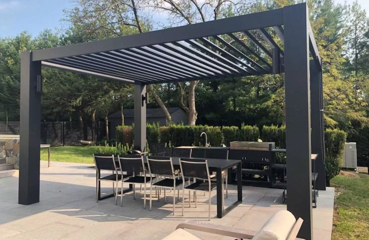 pergola jardin P茅rgolas jardines y terrazas Burgos